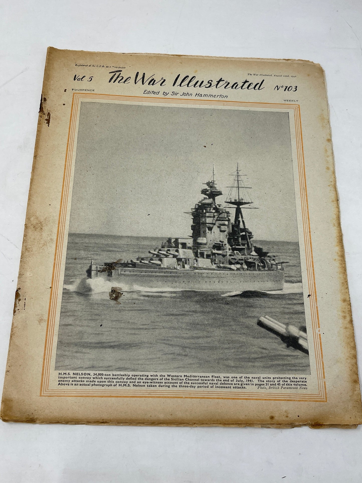 The War Illustrated No 103