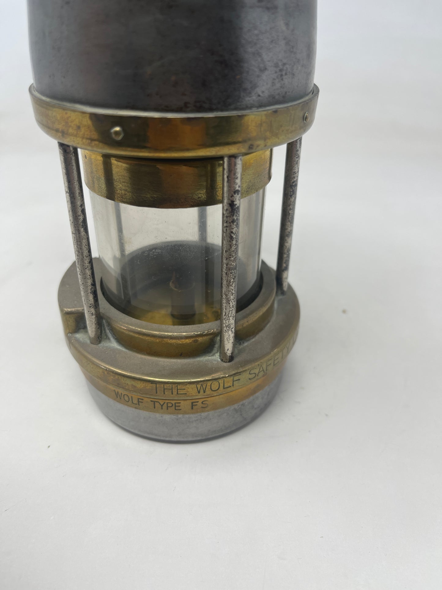 The Wolf Safety Lamp Co. FE2 Miner's Safety Lamp
