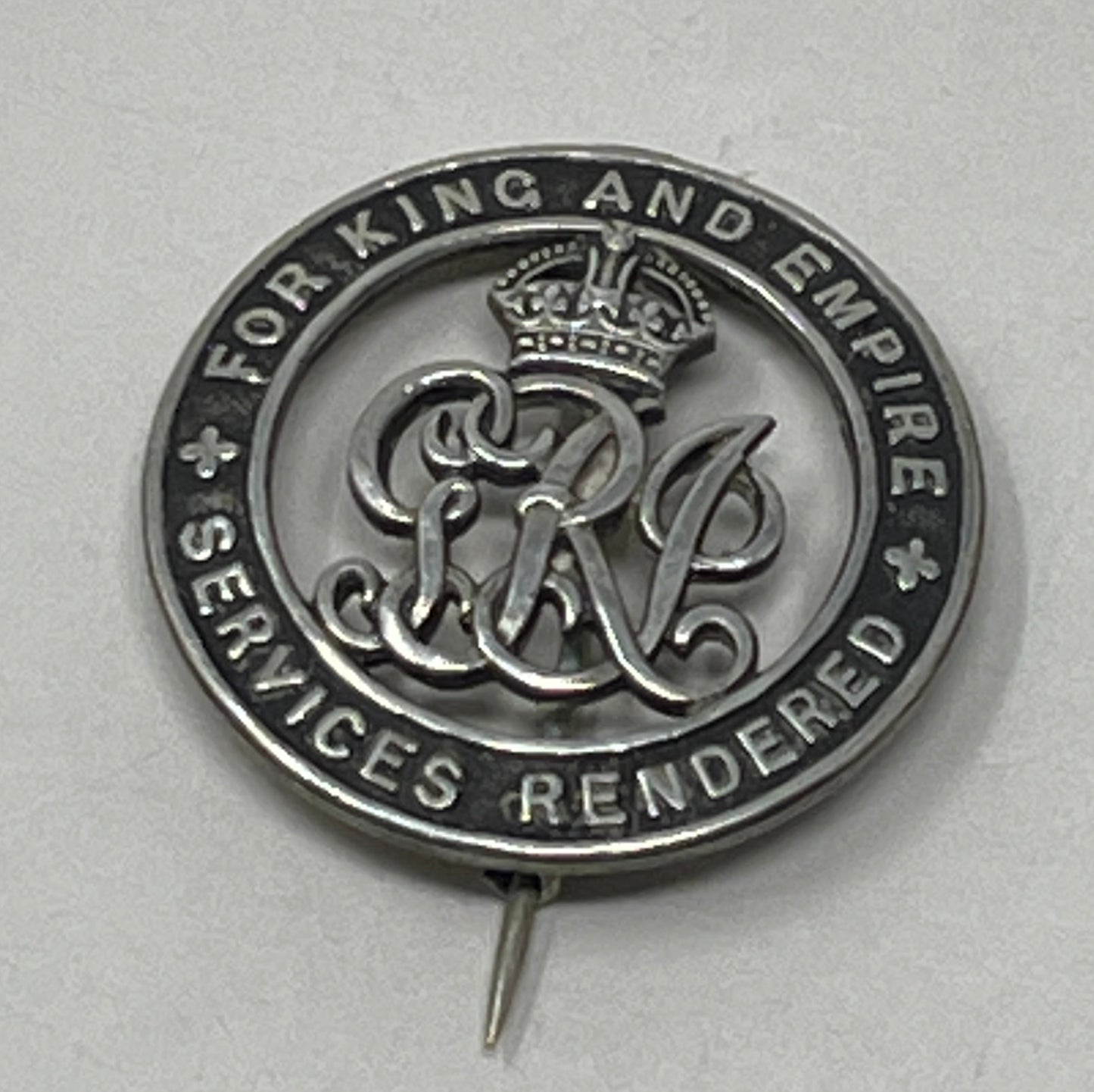 Silver For King And Empire Services Rendered