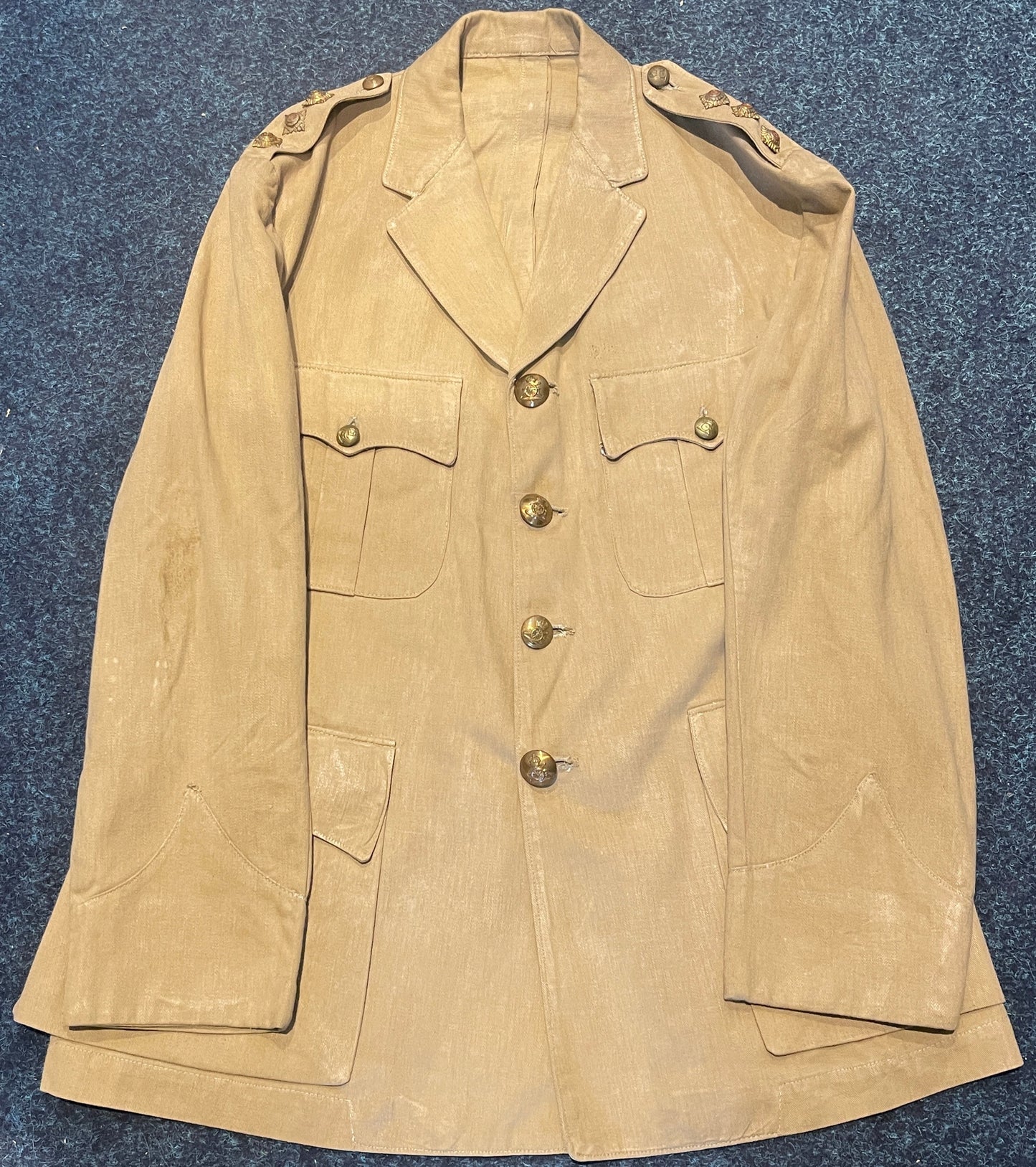 WW2  British Khaki Bush Jacket