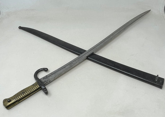 French Chassepot Bayonet 22 1/2 inch,