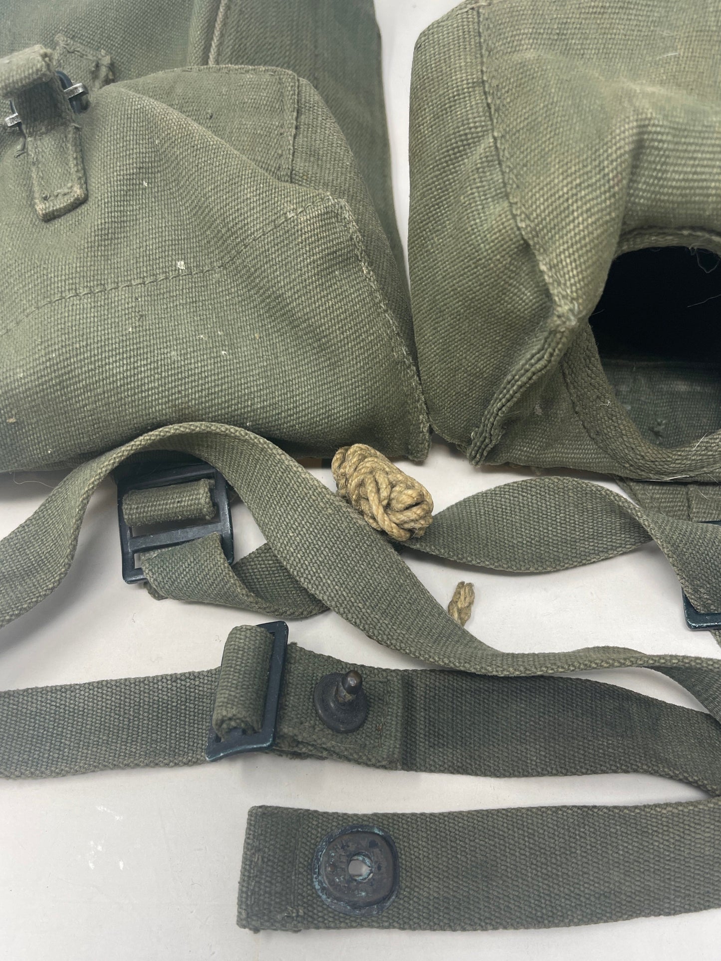 WS88 Radio Webbing Carriage Pouches 1944 Pattern