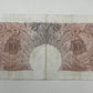 1961 - 1963 Bank of England L K O'Brien Red 10 Shilling Banknote
