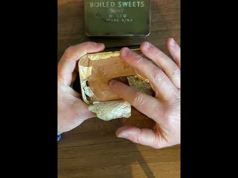 British Army Boiled Sweet Tin Packed 9/43